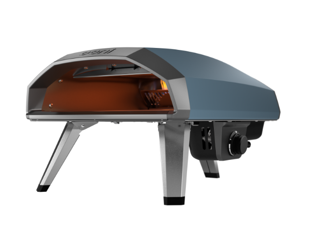 Ooni Koda 2 Pro pizza oven 3D render blue shell