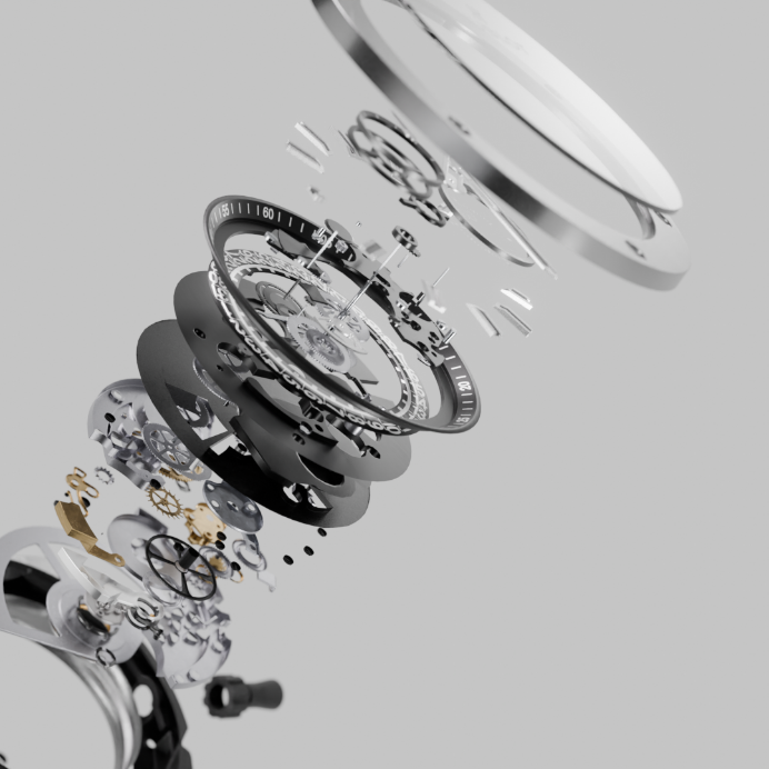 3d Exploded view