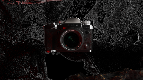 fujifilm camera blender render paricle simulation black