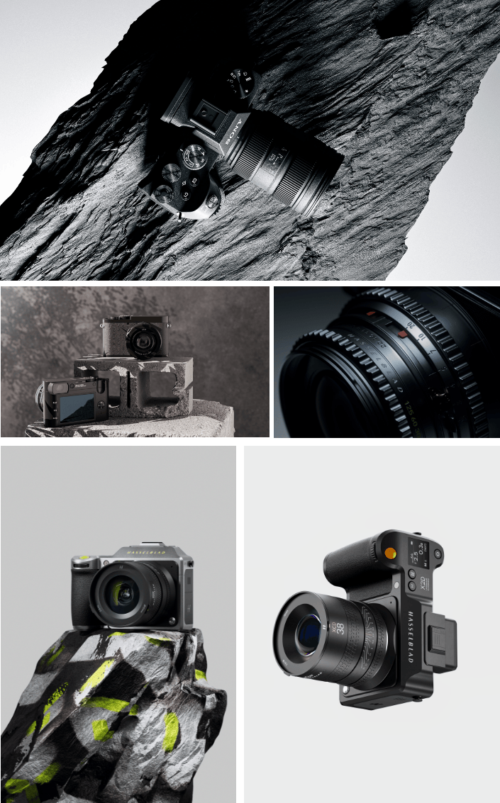 fujifilm camera blender render