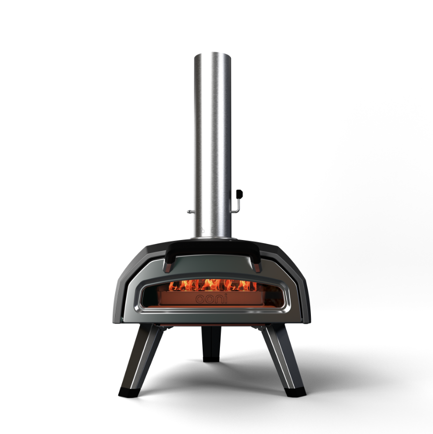 Ooni Karu 2 pizza oven render flames front