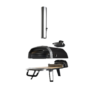 Ooni pizza oven exploded view 3D render karu 2