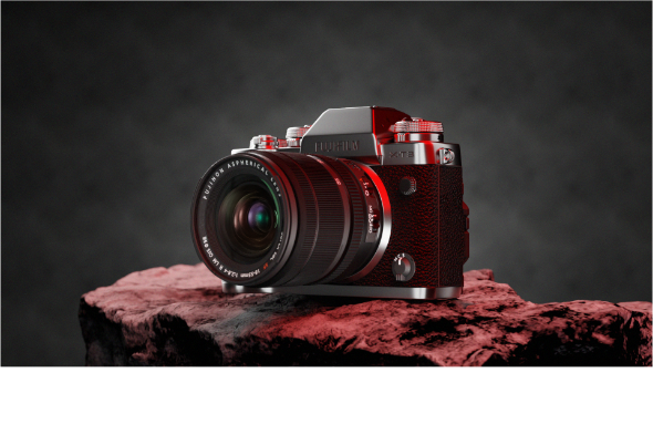 fujifilm xt3 cinematic 3d render rock
