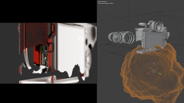 fujifilm xt3 3d product render object generation pt 3